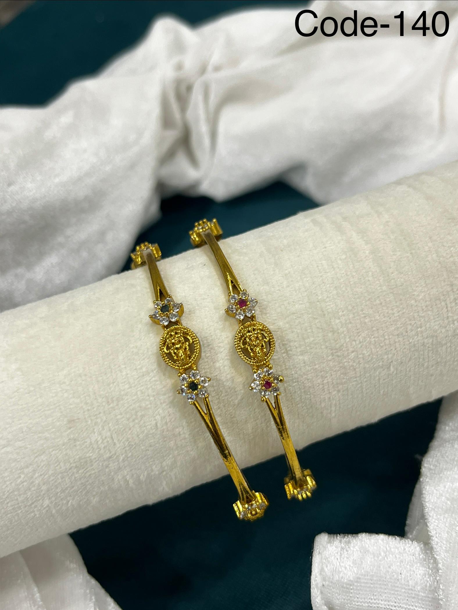 premium Bangles with AD Stone