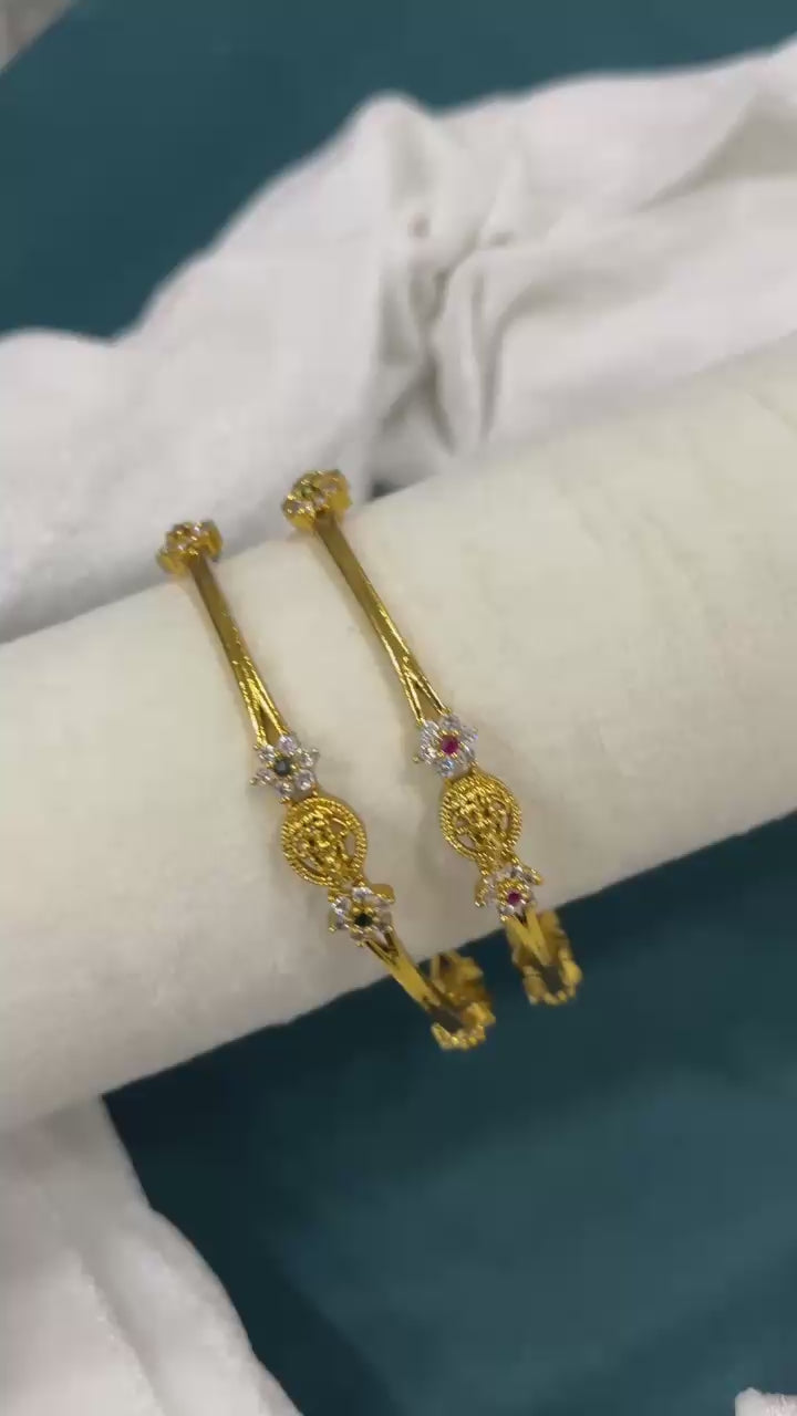 premium Bangles with AD Stone